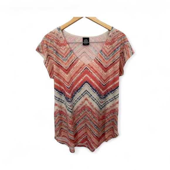 bobeau Tops - Bobeau Short Sleeve Shirt Womens Top Size M